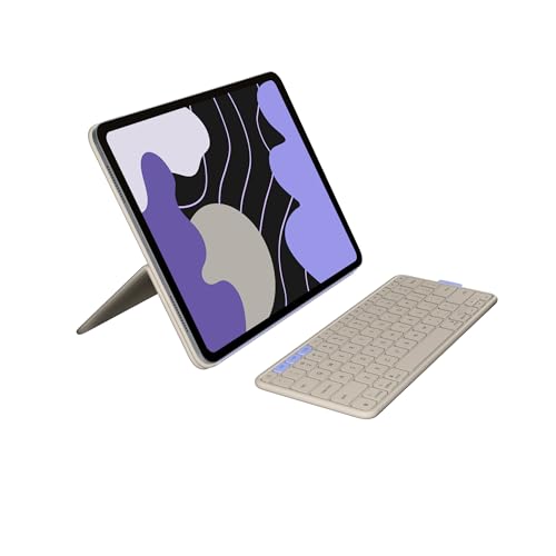 Image of Logitech Flip Folio Keyboard Case 13-inch iPad Pro and Air, Sand