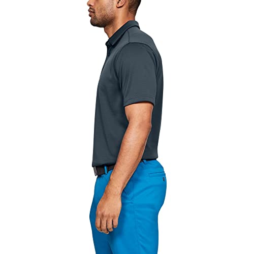 Image of Under Armour Men's Polyester Solid Tech Polo | T-Shirt | 1290140-001