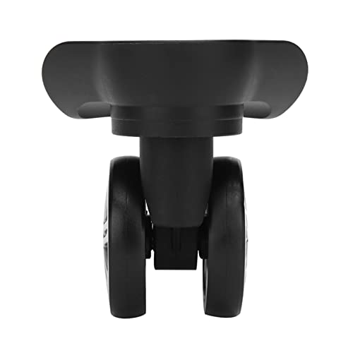 Weojeviy 1 Pair Luggage Replacement Wheels, Outdoor Mute Double Row Large Wheel Draw‑bar Box Code Case Suitcase Accessory2