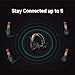 Accsoon Como SE 5-Person Wireless Intercom Headset System 1 Host 4 Remote, 2.4GHz Full-Duplex with Flip-to-Mute, 30H+ Hour Battery Life for Crew Communication Group Talk