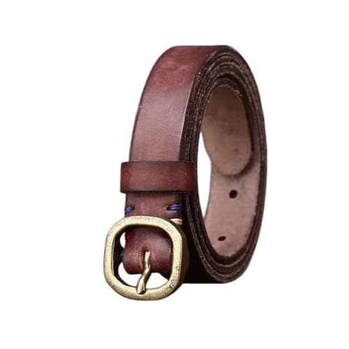 Ceinture fine femme pour ajuster un jean sans serrer avec boucle rétro
