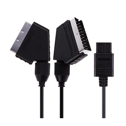 RGB SCART AV Cable Compatible with Nintendo N64, SNES & GameCube NTSC, High-Shielded Retro Video Cord for CRT & Upscalers - NTSC Version Only image 5