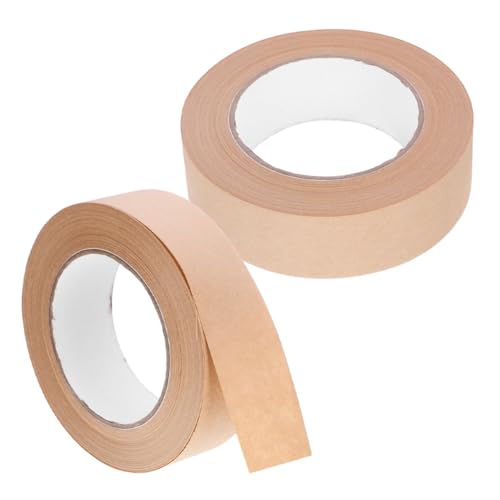 Cinta papel kraft para acuarela y precinto de enmarcar cuadros con adhesivo húmedo 36mm