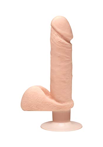 DOC JOHNSON 1841630000000 Vibromasseur Realiste The Perfect D Vanille 18 cm