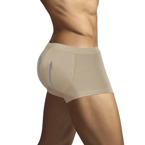 ARIUS Boxer avec Rembourrage Dorsal pour Augmenter Le Volume et la Taille des Fesses - Couleur...