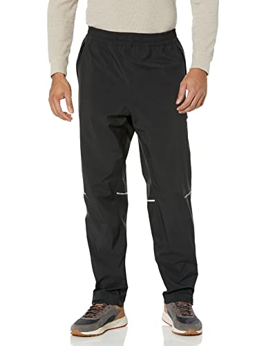 Columbia Men's Hazy Trail Rain Pant, Black, 3X Big