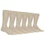 Solid Tan (6 Pairs)