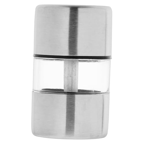 PHENOFICE Mahlwerk Pfeffermühle Edelstahl Manuell Nachfüllbar Küchenpfeffer Salz Gewürzstreuerflaschen Küchengerät Pfeffer Salz Pfeffermühle Edelstahl Manuell Küchenpfeffer Gewürzstreuerflas