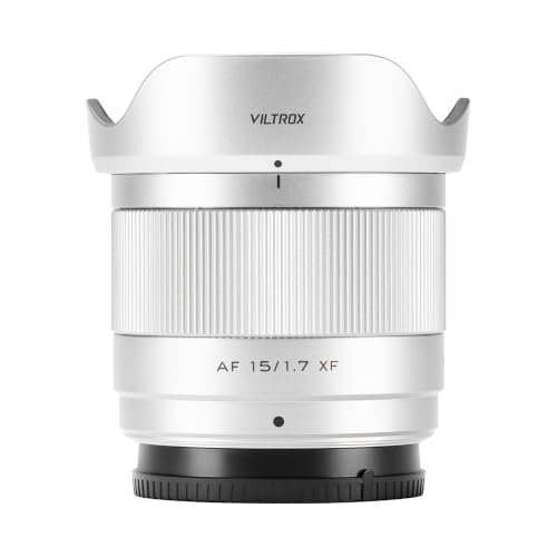 Image of VILTROX 15mm F1.7 Air XF APS-C Prime Lens for Fujifilm X Mount, Silver