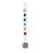 Produktbild Pennytupu DIY hängende bunte achteckige Perlen Kristall Suncatcher Lichtschnur Anhänger Tropfen Hausgarten dekorative Ornament Schmuck