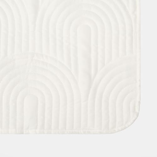 OHS Cream Arches Pinsonic Bedspread, Quilted Bed Throw Super King Size Blanket for Sofas Chairs Couches Lightweight Throw Blanket Super Soft Comfy, 200 x 240cm - Cosy Home Interiors OHS Cream Arches Pinsonic Bedspread, Quilted Bed Throw Super King Size Blanket for Sofas Chairs Couches Lightweight Throw Blanket Super Soft Comfy, 200 x 240cm - Image 4