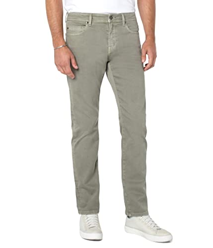 Liverpool Kingston Modern Straight Colored Jeans in Sage Brush