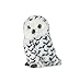 Living Nature- Peluche Gufo delle Nevi con Testa Girevole, Colore Unknown, AN359