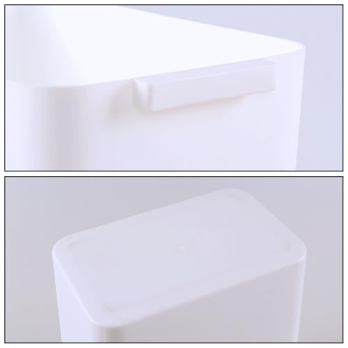 Canecas de Basura Plasticas 4.5 Gal Blanco Pack 3 miniatura 3