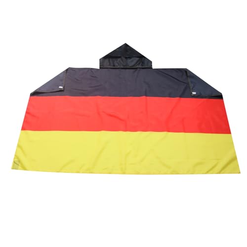 AZ FLAG Drapeau Allemagne 150x90 cm - Cape Drapeau Allemand 100% Polyester Avec Manches Intégrées - Body Flag 80g