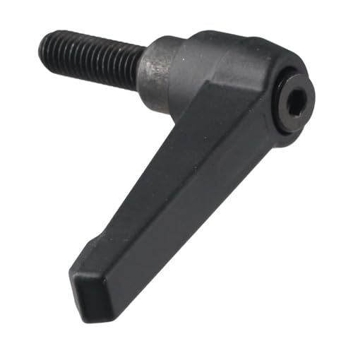 Image of 3pcs M8 x 25mm Handle Adjustable Clamping Lever Thread Push Button Ratchet Male Threaded Stud Knobs Locking Rotating Screw Handles