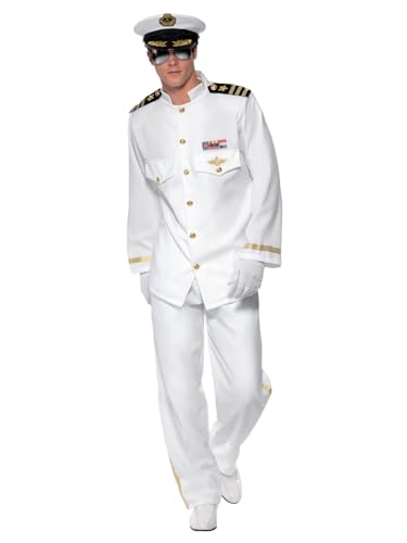 Fancy Dress Deluxe Captain Costume (M)