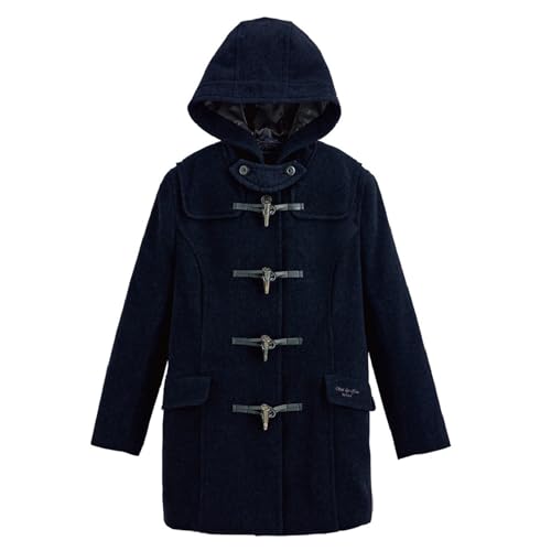 [オリーブデオリーブスクール]シンプルダッフルコート 1J90007-88-LLのサムネイル