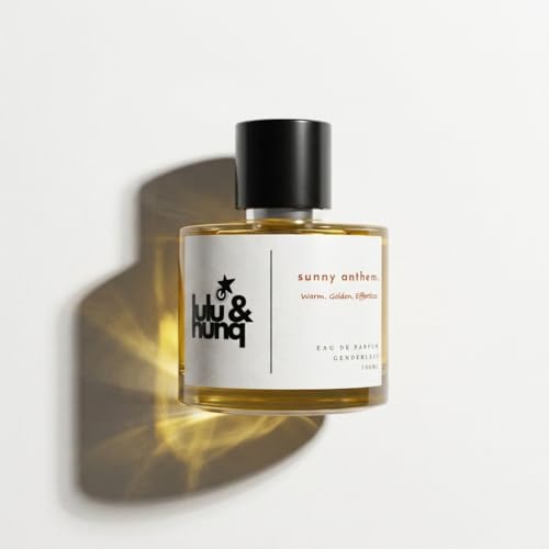 Image of LULU & HUNQ Sunny Anthem Perfume for Men & Women 100ml | 12 Hours Long Lasting Eau De Parfum Premium Luxury Smell | Best Unisex Perfume | Floral Citrus Fragrance | Gifts for Love