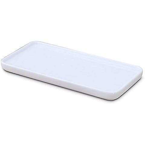 Zonfer White Porcelain Toothbrush Holder Cover