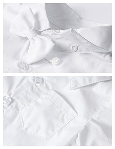 A&J DESIGN Baby Boys Gentleman Suit, 2Pcs Outfit Shirt & Pants4