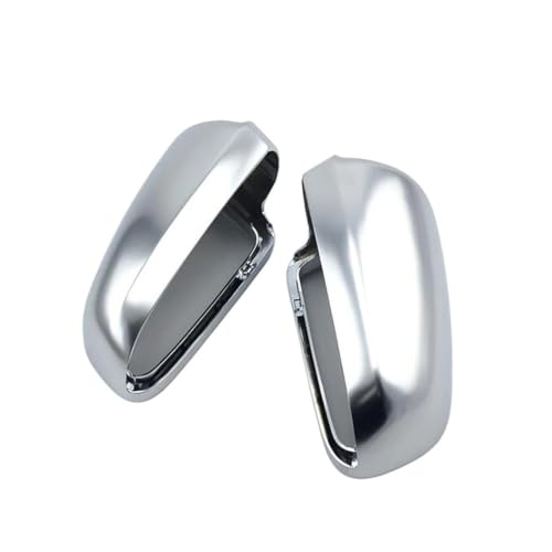Coque rétroviseur chrome mat pour Audi A4 B6 B7 et A6 C6, 1 paire