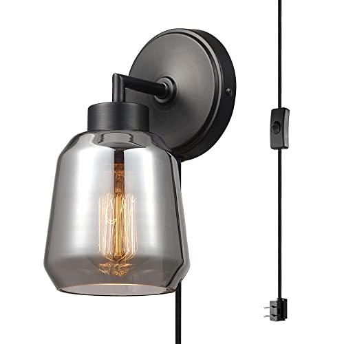 GLOBE Electric Salma Plug-In Wall Sconce