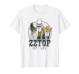 rush t shirt printing harwin Lässige Passform ZZ Top - Tres Hombres Tour T-Shirt