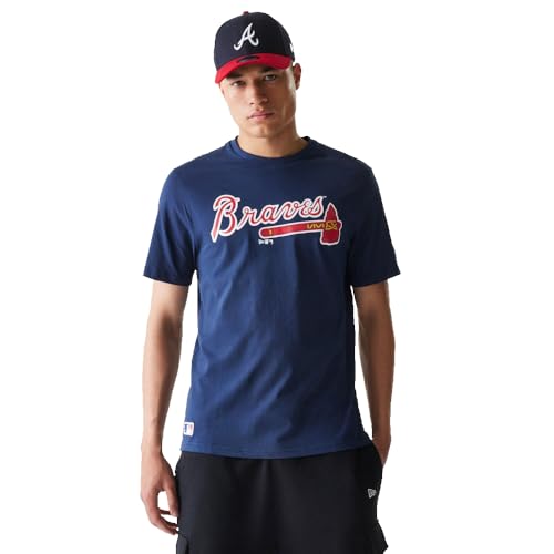 Camiseta New Era Nos MLB Regular tee Atlbra Osb de moda urbana deportiva masculina