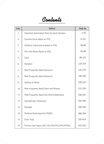 Image of Insta English SSC Cracker Book for All SSC Competitive Exams 2025 (Prelims & Mains) CGL CHSL MTS CPO GD Steno (Stenographer) Exam | 4000+ Question | Previous Year Solved Papers | Common Errors Based on PYQ | English Language Grammar | Vocabulary (Vocab) Based Questions | Masterpiece by Christopher Phoenix | Chapter wise | Practice Set | In English Medium