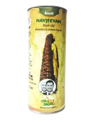Amrit Navjeevan Herbal Hair Oil, Reduces hair fall,Increase Hair Volume, Makes Hair Strong ,100% Ayurvedic suiable for both Men & Women-100ML-image-8