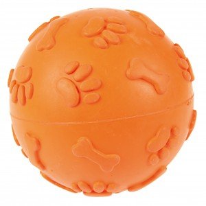 Zolux Balle Dure Assortie pour Chien 7 cm