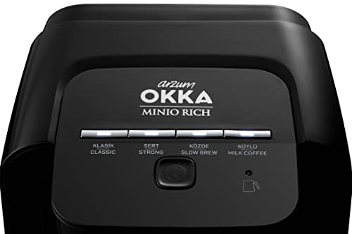 Arzum Okka Rich Automatic Turkish Coffee and Hot Beverage Maker, Velvetiser, 5 cups, Black/Copper - Image 11