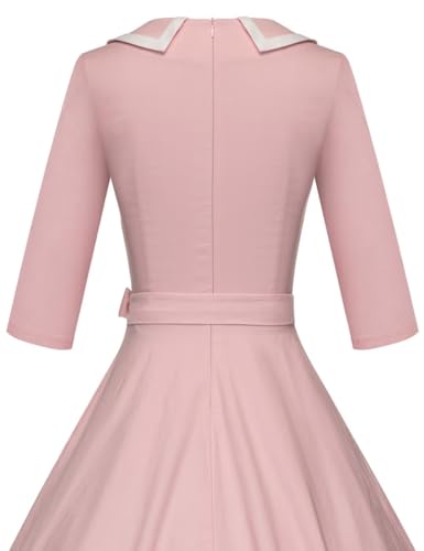 Image of GownTown Womens Dresses 1950s Vintage Swing Stretchy Dresses with Pockets