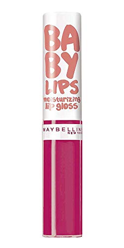 Maybelline New York Baby Lips, Gloss Labial, Moisturizing 35 Fab And Fuchsia - 1 Gloss Labial