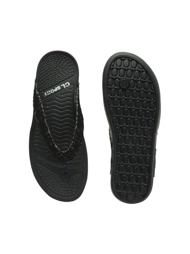 Image of Carlton London women's Textured Thong Comfort Sandals