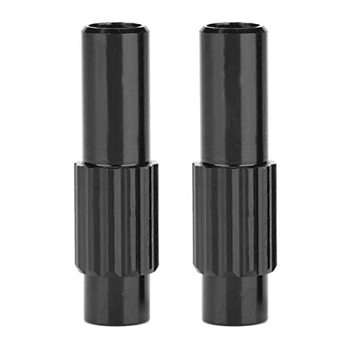 Bicycle Cable Adjusters, Adjuster Bolt Mini Brake Cable Gear Shift Connector Line Regulator Adjuster Housing Cap For Mountain Road Bike (1 Pair)(Black) #TOP4