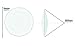 Double Convex Lens, 200mm Focal Length, 3