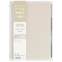 Amazon.co.jp: マルマン 手帳 2026 スケジュール帳 ノートデダイアリー
