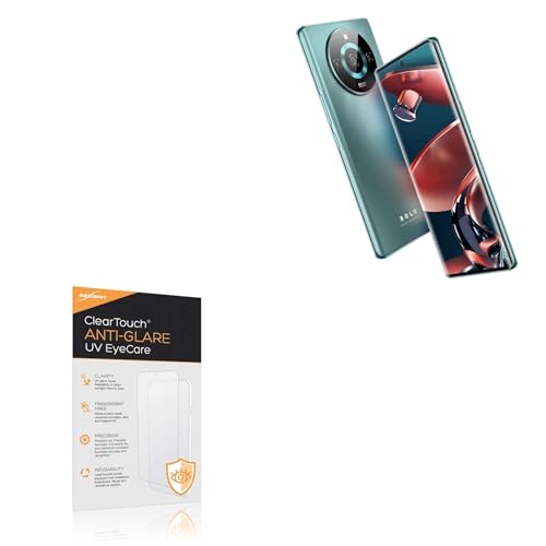 BoxWave Screen Protector Compatible With BLU Bold N3 - ClearTouch Anti-Glare Anti-UV EyeCare (2-Pack), Filters out Harmful Blue Light Reduce Fatigue