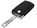 Cguard - Carcasa para llave de coche con 2 botones para Peugeot 107 207 307 307S 308 407 607 Citroen C2 C3 C4 C5 C6 C8 Xsara (CE0523+VA2)