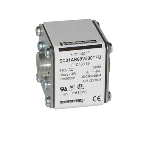 Fusible SC31AR69V450TFM Y1046913 y cartuchos industriales para alta tension 3