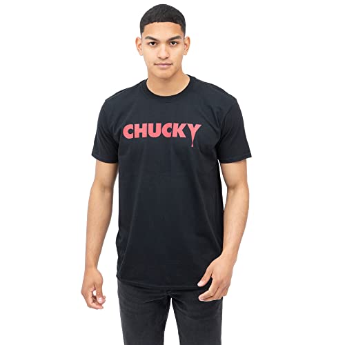 Chucky Sorry Jack Camiseta, Negro, L para Hombre