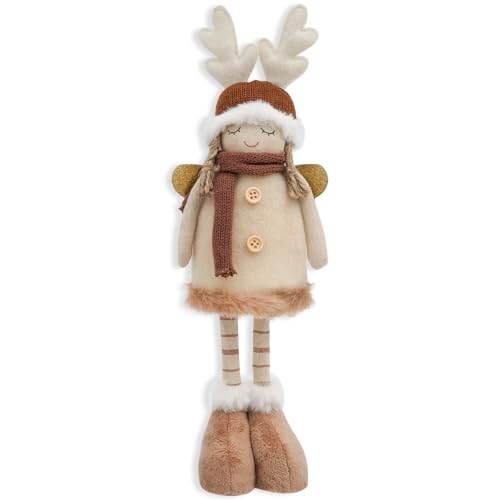 33CM Weihnachten Plüsch Engel Dekorationen Weihnachten Engel Mädchen...