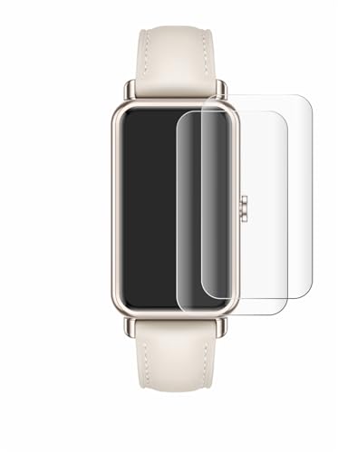 brotect Pellicola Copertura Completa per Huawei Watch Fit mini 2 Pezzi - Full-Cover 3D Curvo