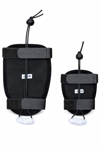 Image of Dog Canine Knuckling Corrector Toe Dragging Brace Wrap for Front or Rear Back Leg Paw (Pack of 2)