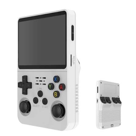 64/128 GB di memoria La console portatile è preinstallata con oltre 20.000 giochi e supporta più di 10 emulatori. Con la sua capacità di memoria di 64/128 GB, puoi goderti una vasta libreria di giochi e puoi scegliere di inserire una scheda TF aggiuntiva per espandere ulteriormente la tua collezione di giochi.