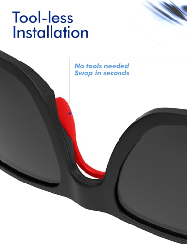 Coussinets de nez Oakley Crossrange par SAUCER pour modèles R Shield et Patch - 6