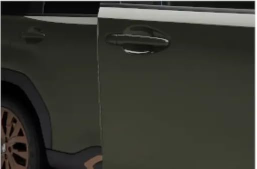 Subaru 2024 2025 2026 Crosstrek Door Edge Guards SOA801P091M3 Set of 4 Genuine OEM (Magnetite Gray Metallic)