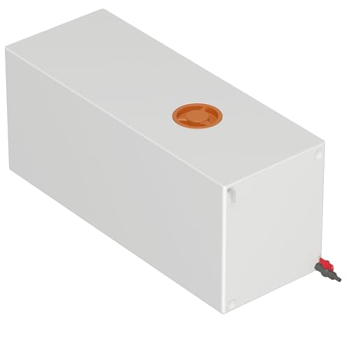 Image of TORVA 60 Gallon Fresh Water Tank, BPA Free Water Tank for Drinking, Cooking, Cleaning, Showering, Portable Water Storage for Campers, Trailers, Motorhomes, RVs (44.5'' x 18.9'' x 16.5'')